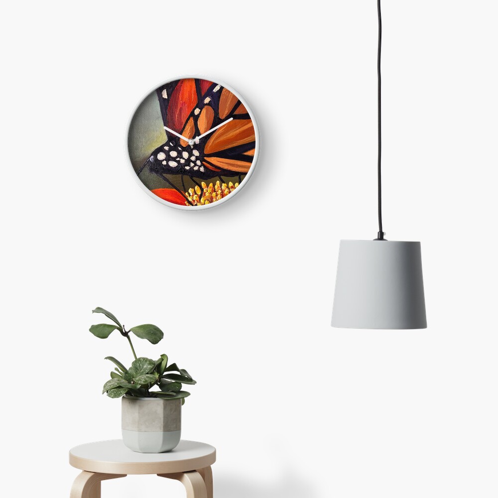 Item preview, Clock designed and sold by KellyLoganArt.