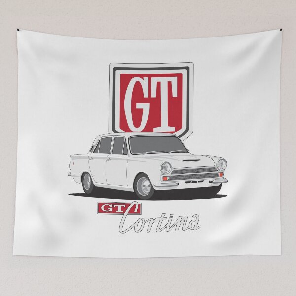Item preview, Cortina GT designed and sold by SketchMyRide.