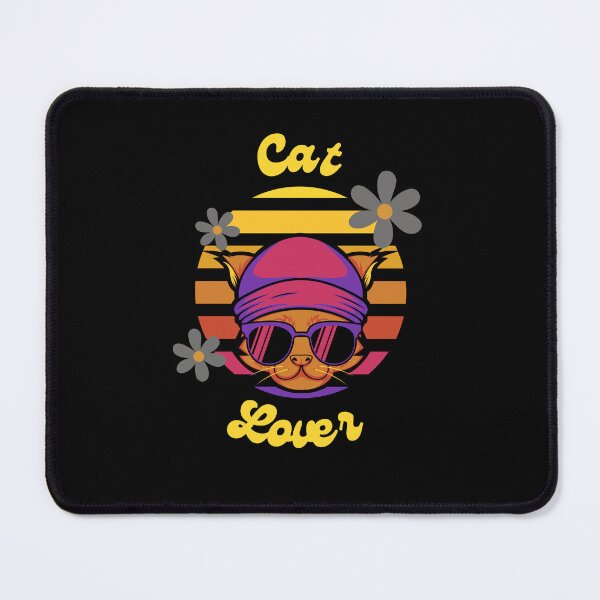 Item preview, Sunset Cat Lover Retro Vibes designed and sold by Aline22.