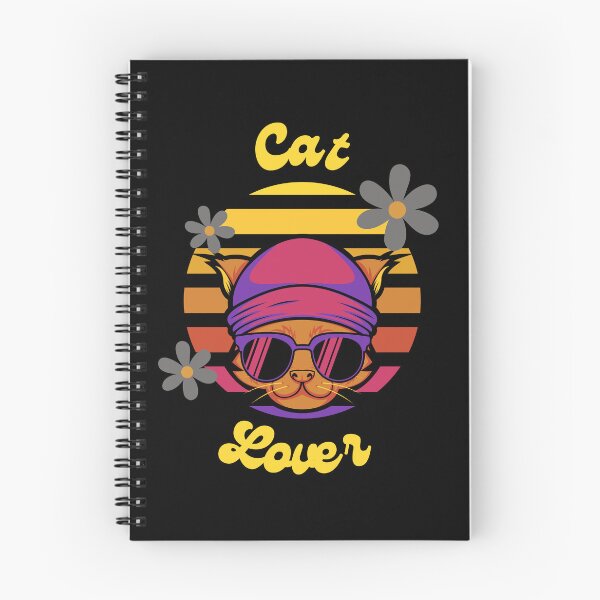Item preview, Sunset Cat Lover Retro Vibes designed and sold by Aline22.