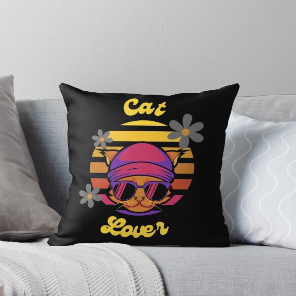 Item preview, Sunset Cat Lover Retro Vibes designed and sold by Aline22.