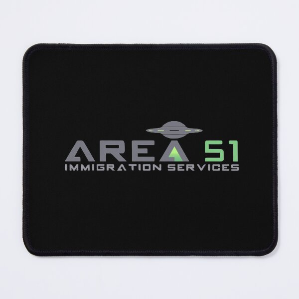 Item preview, Area 51 Immigration, Alien Immigration Services designed and sold by Numbers-Art.