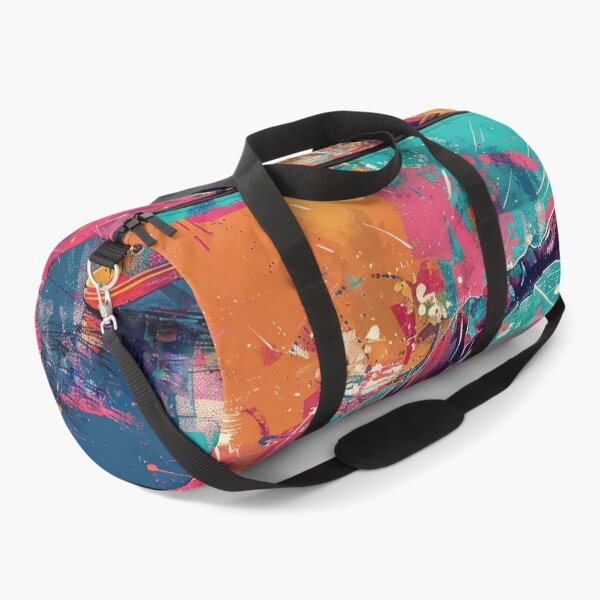 Item preview, Abstract and Colorful Illustration of a Dancer on a Graffiti Wall designed and sold by Jerhus.