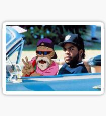 Master Roshi x Ice Cube Sticker