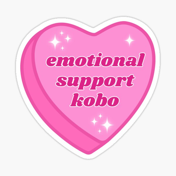 Artikel-Vorschau von Emotionale Unterstützung Kobo, Pink, designt und verkauft von yass-art.