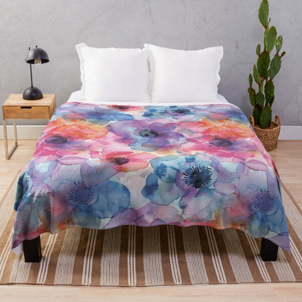 Item preview, Floral pattern. Colorful flowers.Watercolor designed and sold by MagelliShop.