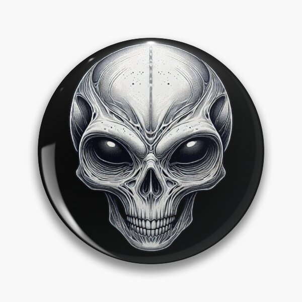 Item preview, Alien Skull 7 designed and sold by LaNadaYFundante.