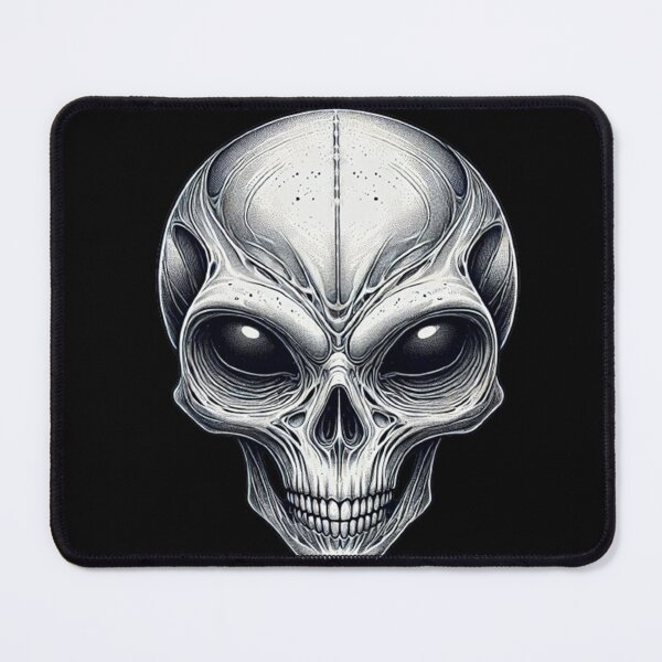 Item preview, Alien Skull 7 designed and sold by LaNadaYFundante.