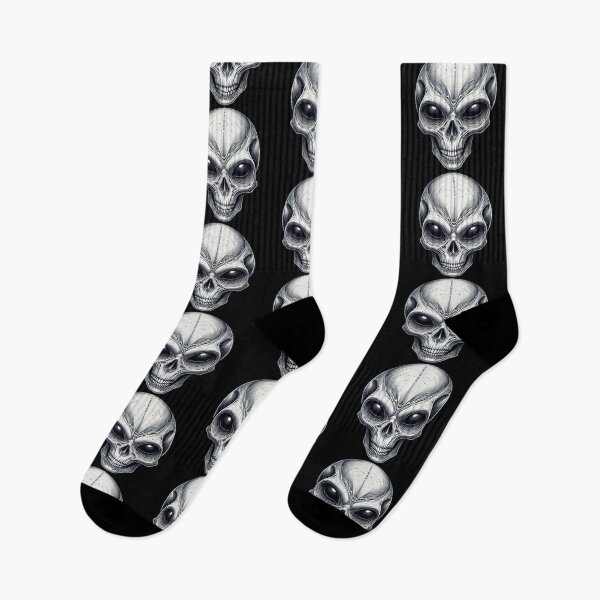 Item preview, Alien Skull 7 designed and sold by LaNadaYFundante.