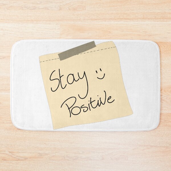 Item preview, Stay positive sticky note designed and sold by only4thebrave.