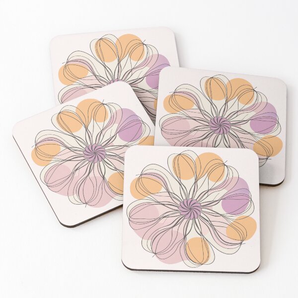 Item preview, Delicate Bloom - Abstract Floral Art designed and sold by AgarutanPrint.