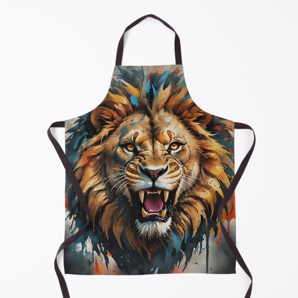 Item preview, Close up lion face designed and sold by Marcu Ioachim.