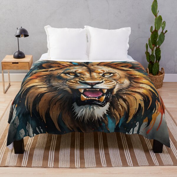 Item preview, Close up lion face designed and sold by Marcu Ioachim.