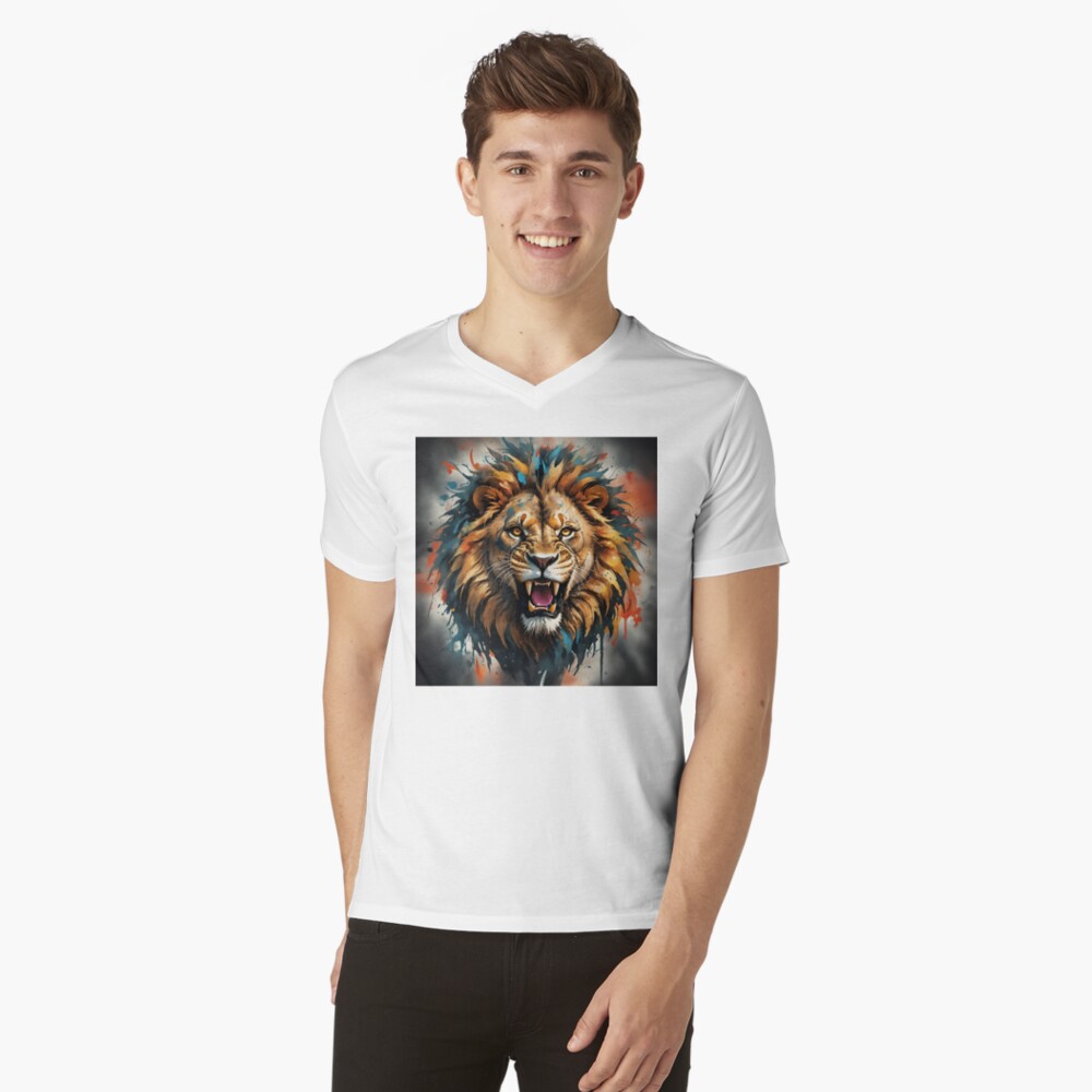 Item preview, V-Neck T-Shirt designed and sold by starchim01.