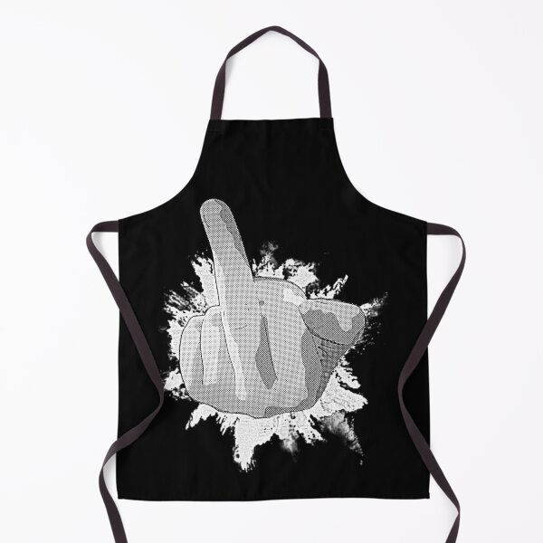 Item preview, Middle Finger Splash Black and White designed and sold by REENS_PHOTOS.