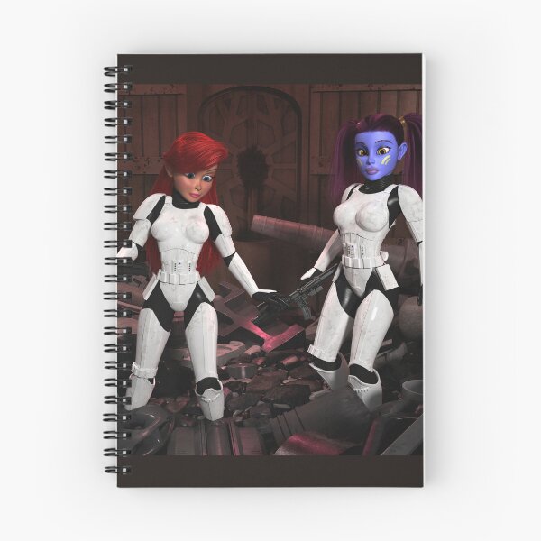 Item preview, Ariel and Riyo in the trash compactor designed and sold by Péter Kondás.