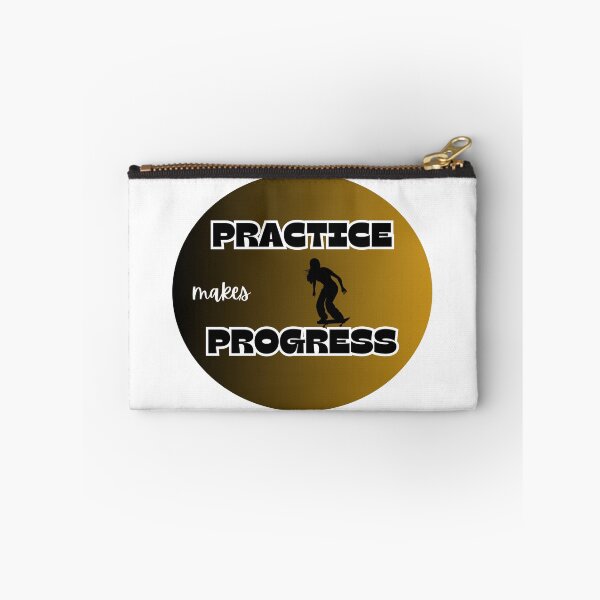 Item preview, practice makes progress skateboard designed and sold by IFarty.