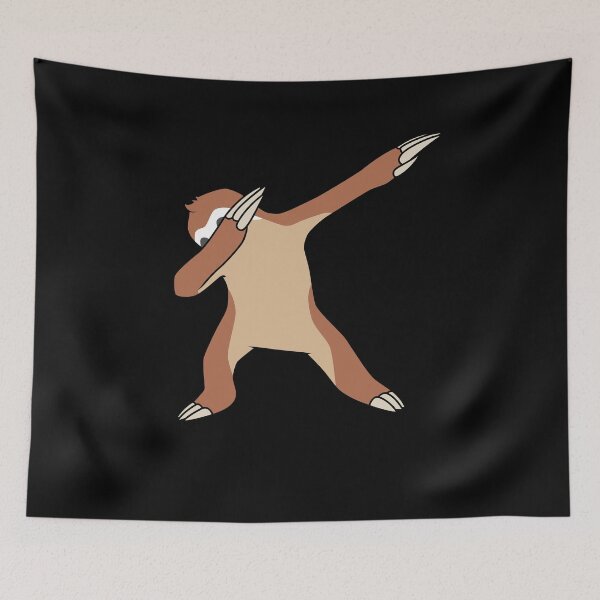 Item preview, Sloth Dabbing Dance Move I Cute Funny Animal designed and sold by ShirtGalaxy.