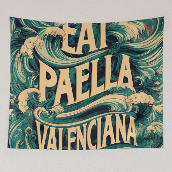 Item preview, Eat Paella Valenciana Campaign designed and sold by For91days-Blog.