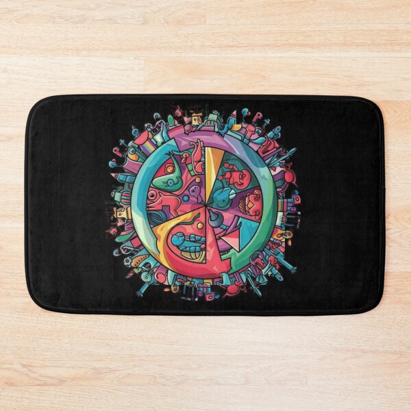 Item preview, Circle with abstract creatures 2 designed and sold by MargoMalej.