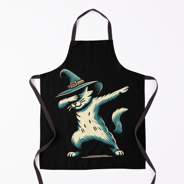 Item preview, Dabbing Witch Cat Dabbing Pet Creepy designed and sold by LuminOrb.