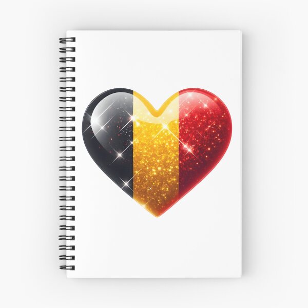 Item preview, Shimmering Belgian Heart Celebration designed and sold by AI-Only Creations.