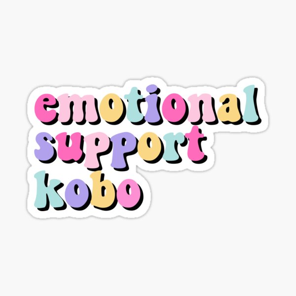 Artikel-Vorschau von Emotionale Unterstützung Kobo, Bookish, designt und verkauft von yass-art.