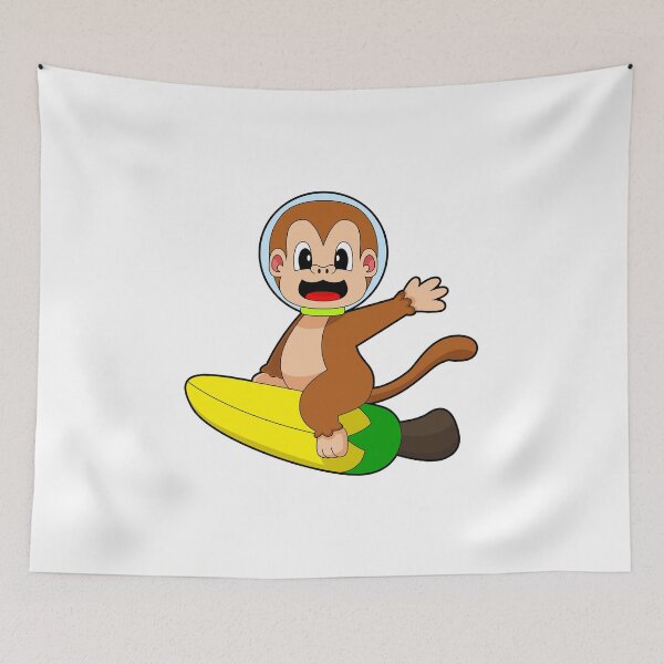 Item preview, Monkey Banana Astronaut designed and sold by Snabdesign84.