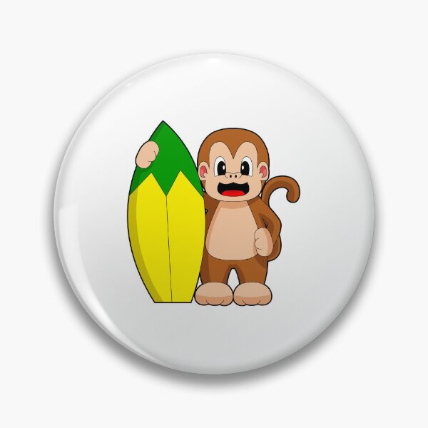 Item preview, Monkey Banana Surfing designed and sold by Snabdesign84.