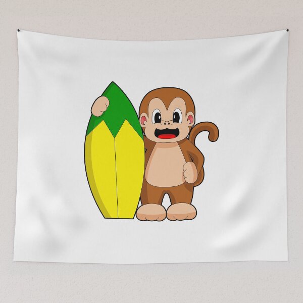 Item preview, Monkey Banana Surfing designed and sold by Snabdesign84.