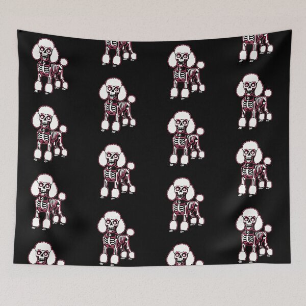 Item preview, Skeleton Poodle designed and sold by ChunkByChunk.