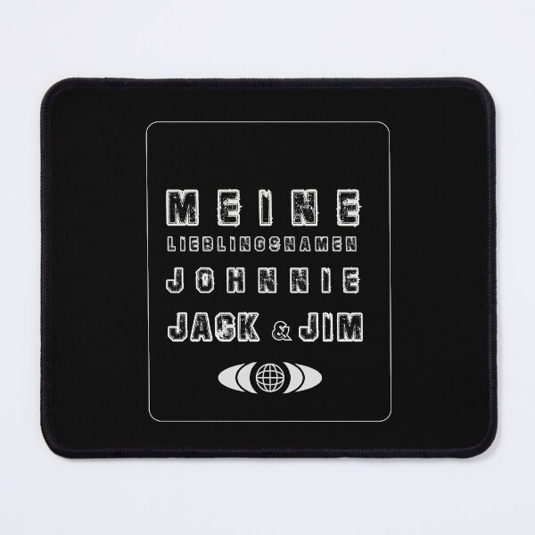 Item preview, Popular Whiskey Names T-Shirt – Jim, Jack, Johnnie designed and sold by KolbaVison.