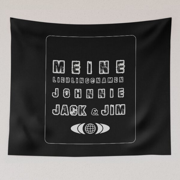 Item preview, Popular Whiskey Names T-Shirt – Jim, Jack, Johnnie designed and sold by KolbaVison.