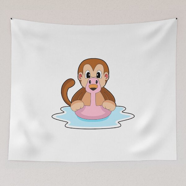 Item preview, Monkey Flamingo designed and sold by Snabdesign84.