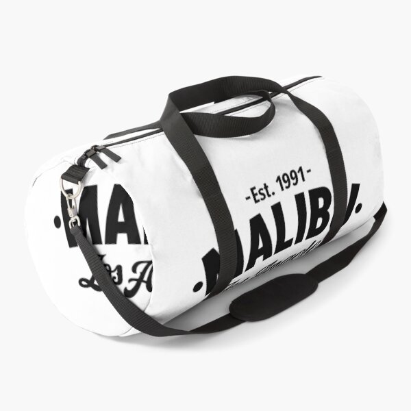 Item preview, Malibu Los Angeles - Black Typographic Logo Design designed and sold by Boogosh.