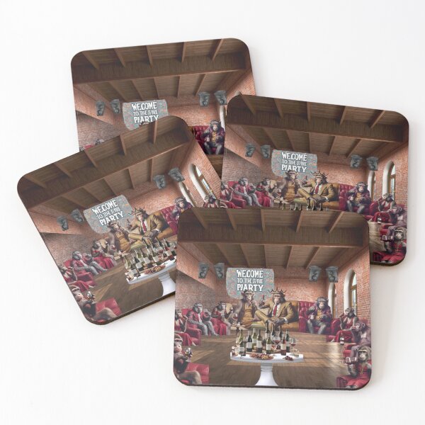 Item preview, Party Monkeys: A Wild Night in the Jungle designed and sold by KENSHOPKE.