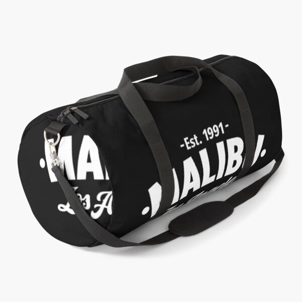 Item preview, Malibu Los Angeles - White Typographic Logo Design designed and sold by Boogosh.