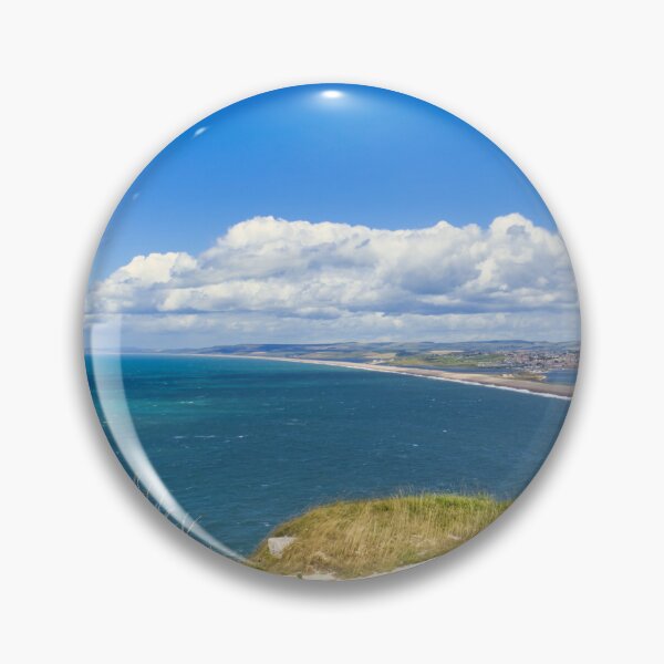 Item preview, Chesil Beach View Landscape designed and sold by Ann Biddlecombe.