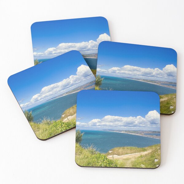 Item preview, Chesil Beach View Landscape designed and sold by Ann Biddlecombe.