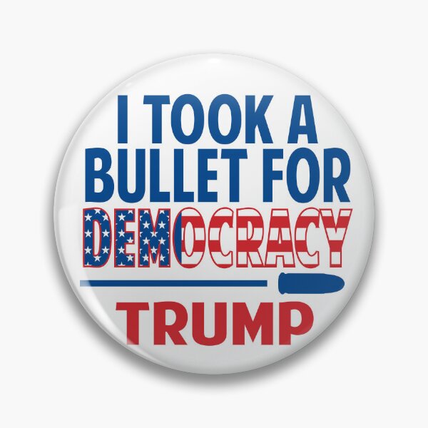 Item preview, I took a bullet for democracy designed and sold by Colorfulman.