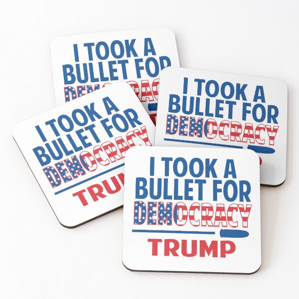Item preview, I took a bullet for democracy designed and sold by Colorfulman.