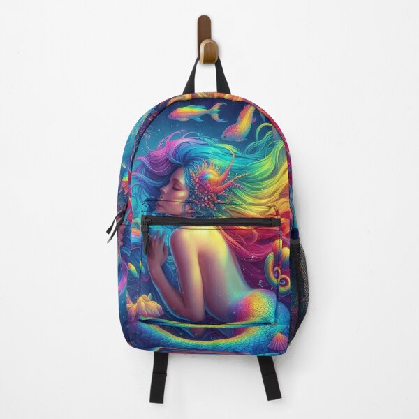 Item preview, Underwater Rainbow Mermaid designed and sold by CailaStyle.