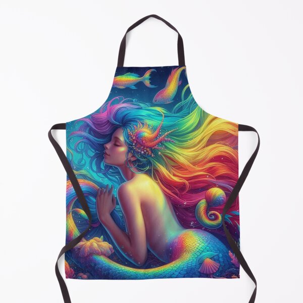 Item preview, Underwater Rainbow Mermaid designed and sold by CailaStyle.