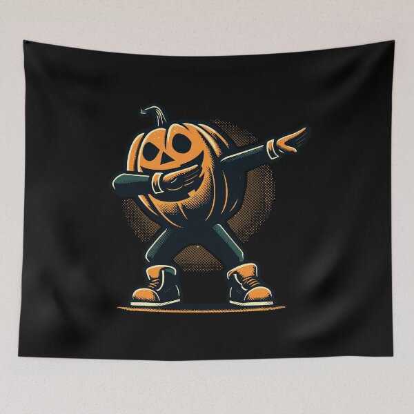 Item preview, Dabbing Halloween Pumpkin Funny Dabbing Pumpkin designed and sold by LuminOrb.