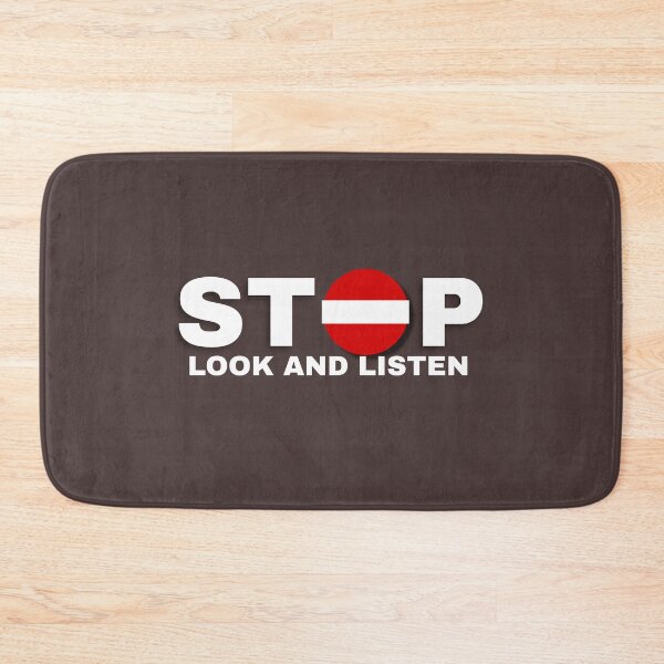 Item preview, STOP Look and Listen designed and sold by shespice.