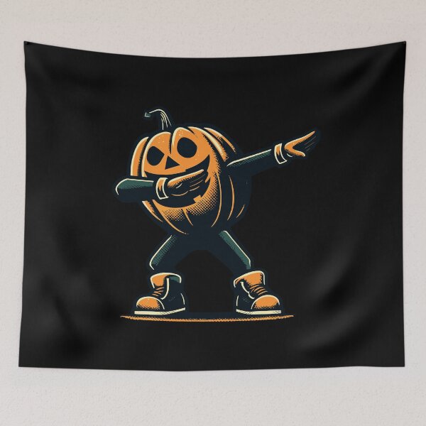Item preview, Dabbing Halloween Pumpkin Funny Dabbing Pumpkin designed and sold by LuminOrb.
