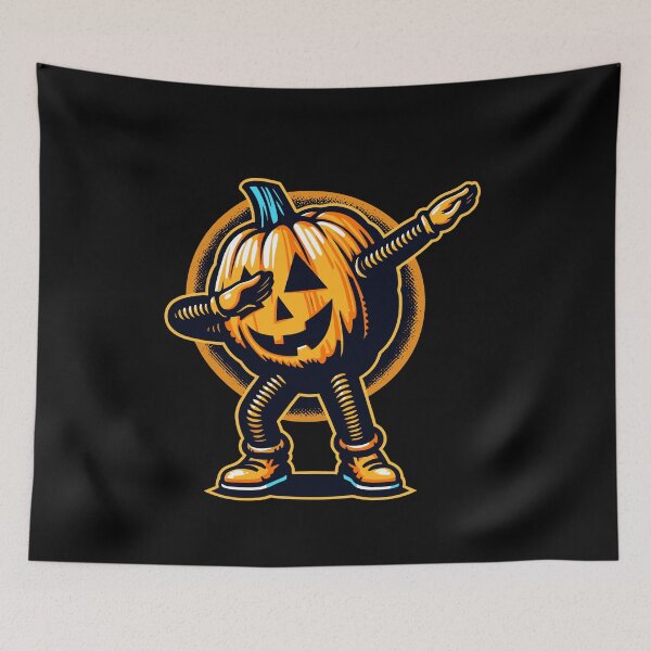 Item preview, Dabbing Halloween Pumpkin Funny Dabbing Pumpkin designed and sold by LuminOrb.