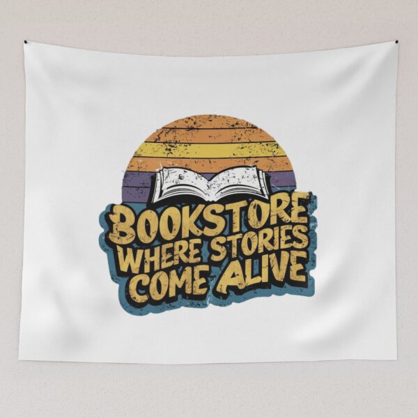 Item preview, Bookstore graphic t-shirt  designed and sold by DarBYZimb.