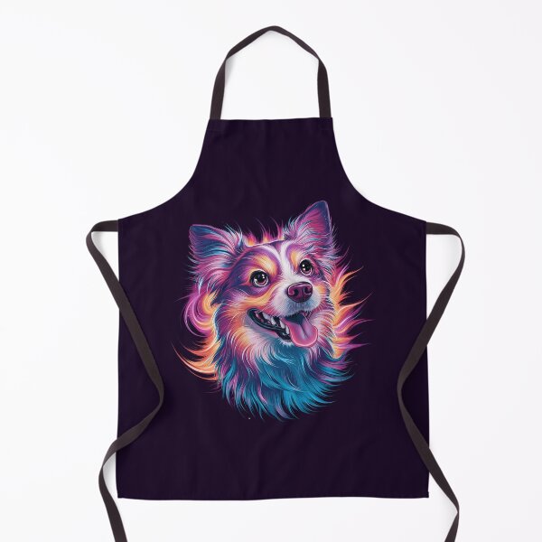 Item preview, Nebula Galaxy Fur Dog T-Shirt and sticker Design designed and sold by BrickXSq.