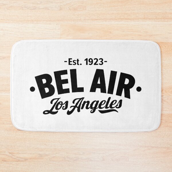 Item preview, Bel Air Los Angeles - Black Typographic Logo Design designed and sold by Boogosh.